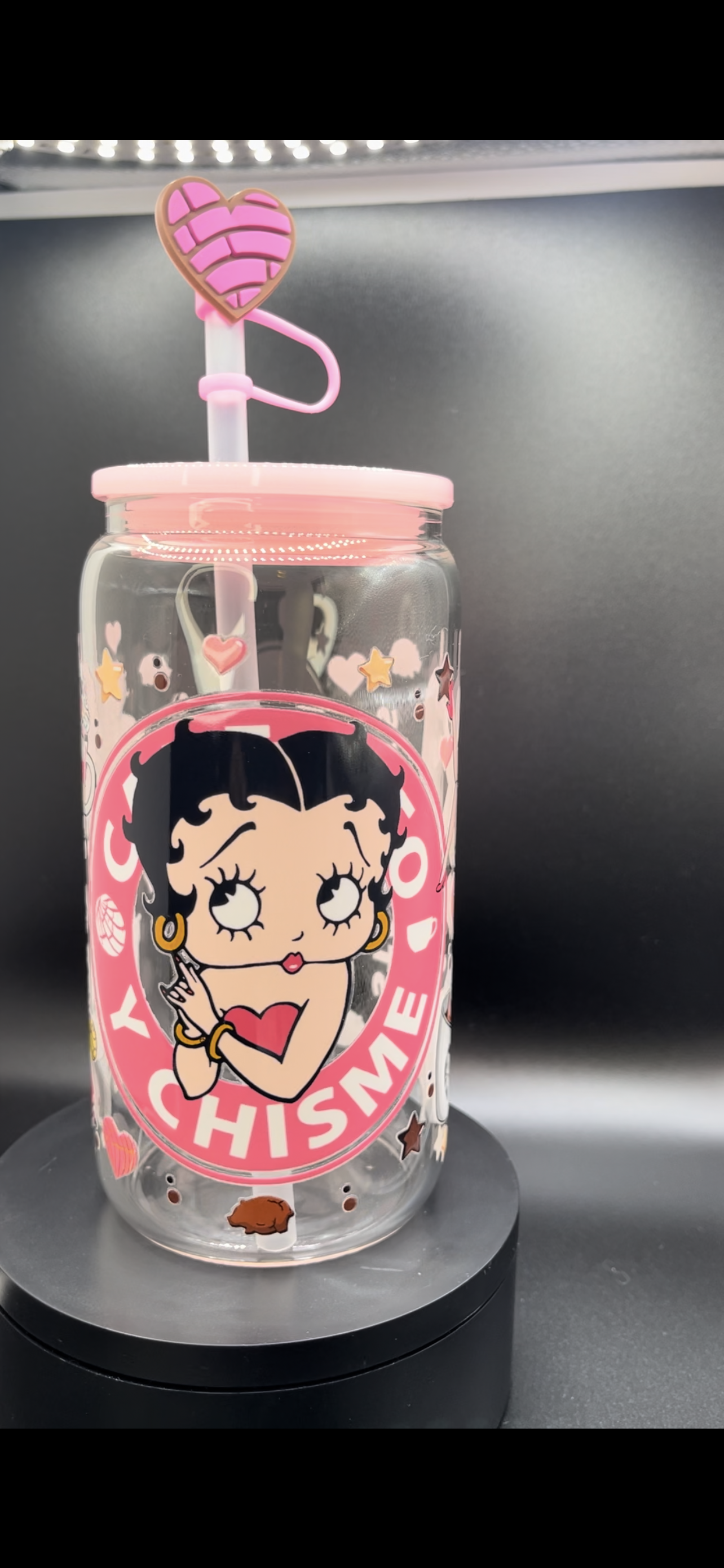 Betty Boop Libbey Glass Cup